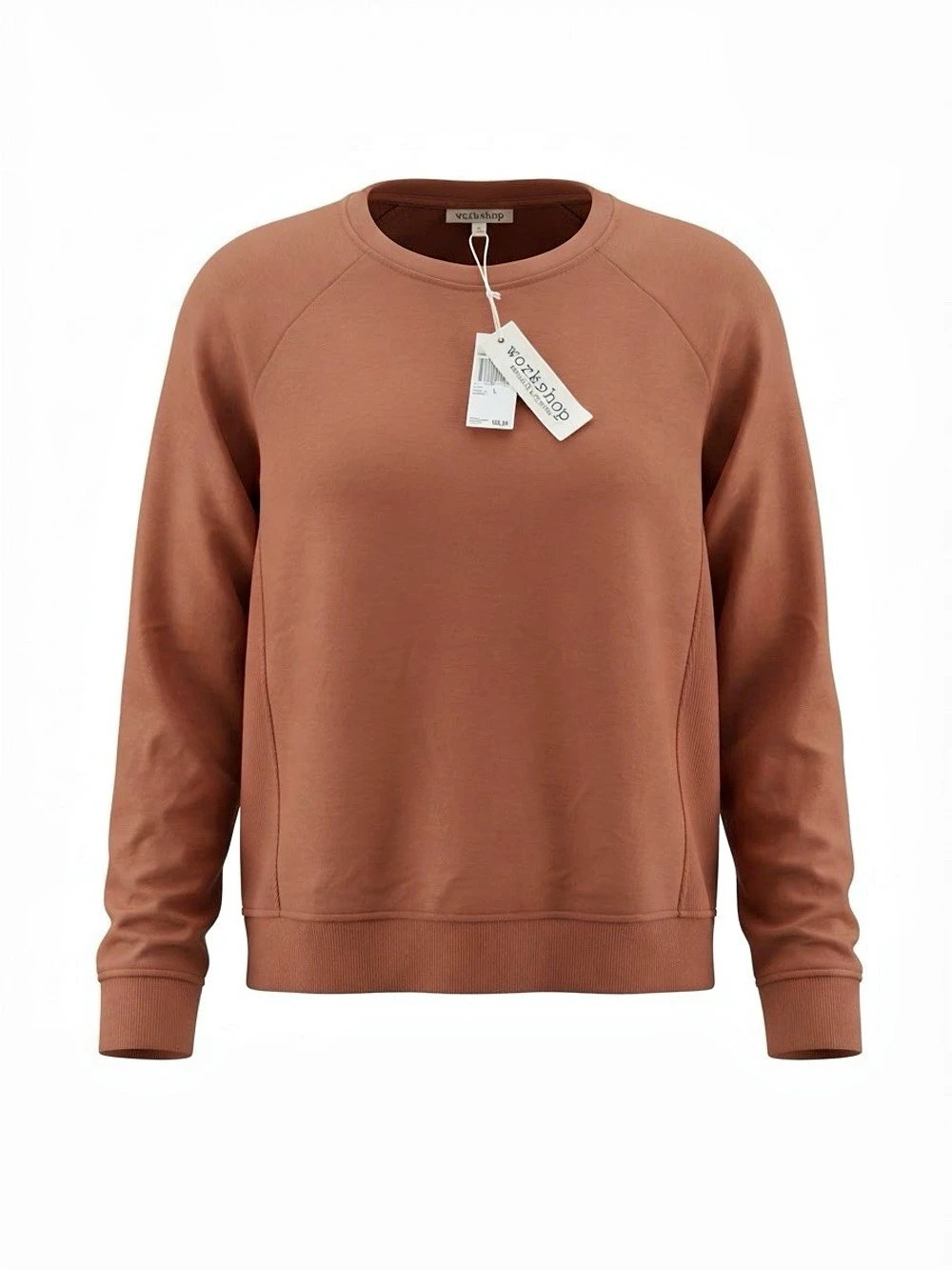 Workshop Crewneck Sweatshirt in Brown Size Small NWT
